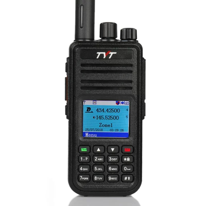 Radio mobile DMR TYT MD-UV380, 1000 canaux UHF/VHF
