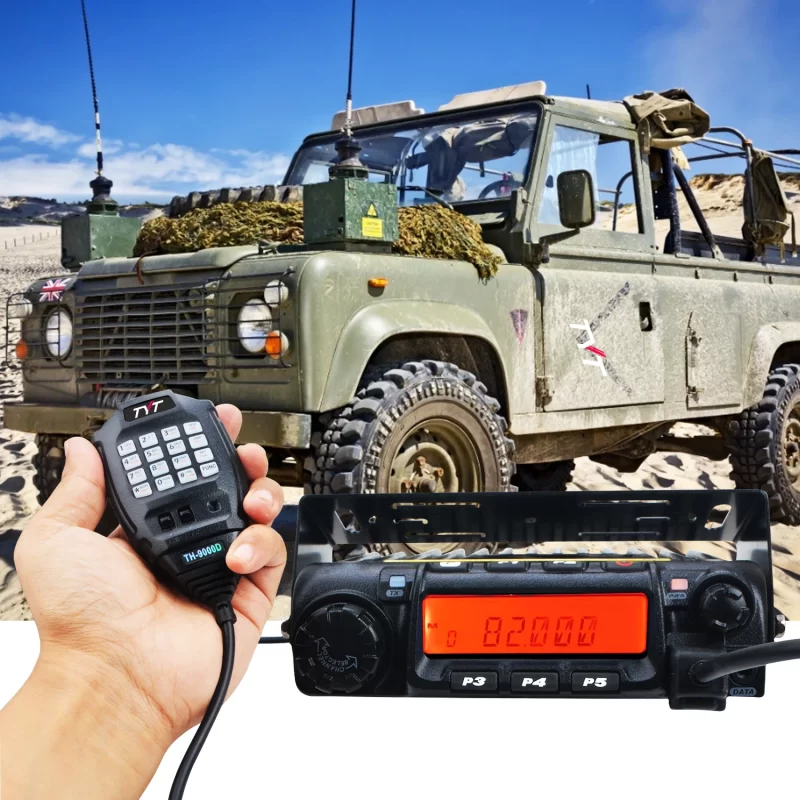 TYT TH-9000D Transceptor de Rádio Móvel, 45W, 200 Canais
