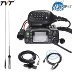 TYT TH-8600 Mini Rádio de Carro à Prova d'Água IP67 Dupla Banda 144-148MHz/420-450MHz 25W Rádio Móvel Amador HAM TH8600