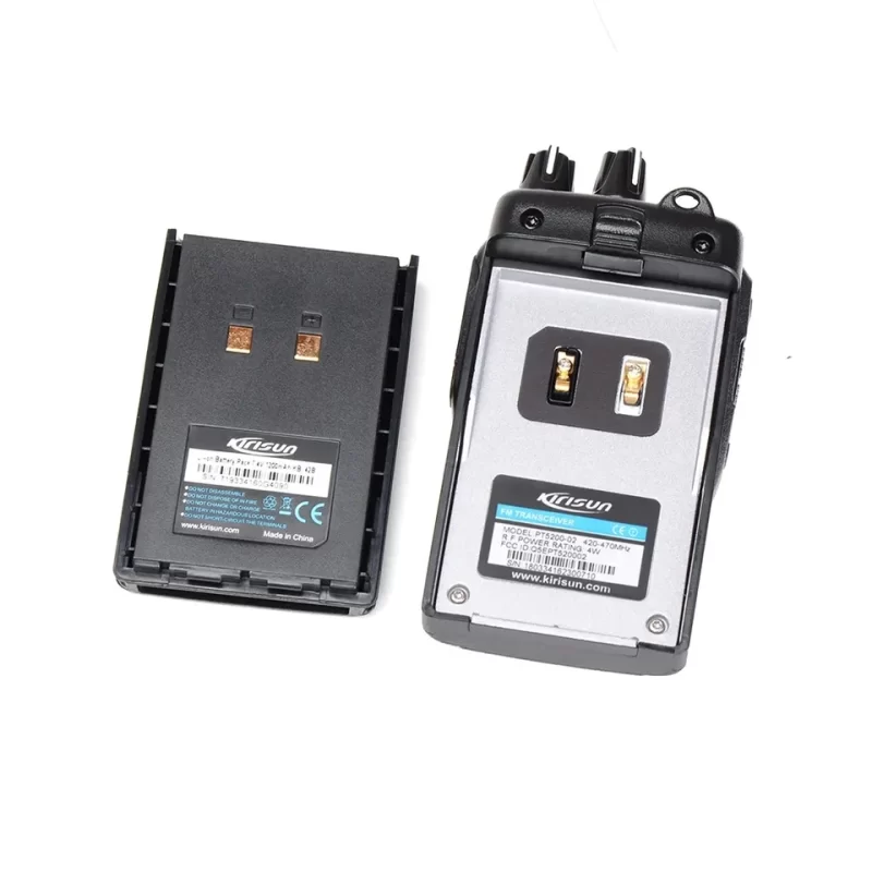 جهاز لاسلكي walkie talkie Kirisun PT5200 محمول احترافي راديو ثنائي الاتجاه 16 قناة 4-10 كم 5 واط