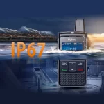Hytera PNC370se Walkie Talkie de Rede Pública IP67 À Prova d'Água e Poeira GPS BD GLONASS Posicionamento AGPS PNC360S