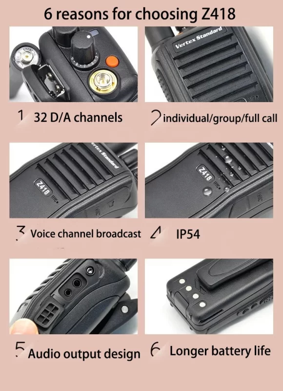 Talkie-walkie DMR Motorola Magone Z418, UHF
