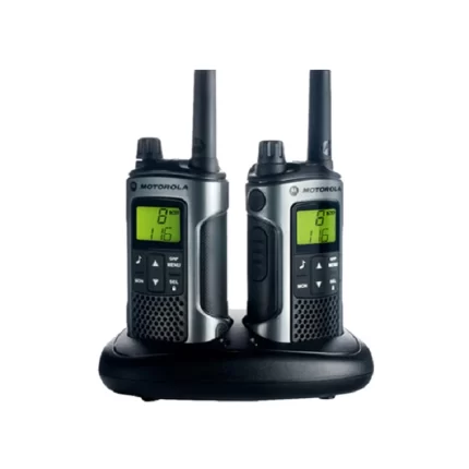 Motorola TLKR-T80 Handheld Mobile Walkie T80 HAM UHF Analog 2 Bidirectional Communication Wireless 1 Pair