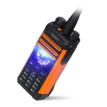 Hytera Walkie Talkies Digitais DMR 5W Alta Modulação Manual de Frequência Posicionamento GPS Potência TD580