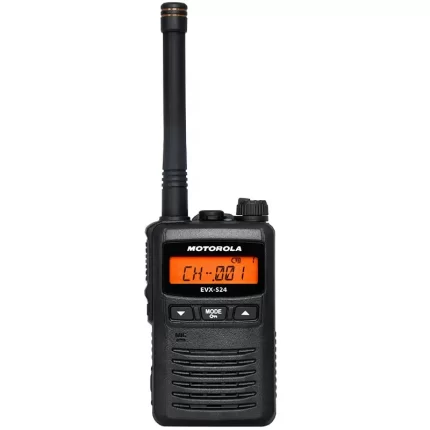 Motorola EVX S24 Digital to Analog Compatible Radio Equipment Suitable for Portable Handheld Two Way Radio Walkie Talkies