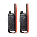 Motorola T82 rádio bidirecional com lanterna externa walkie-talkie rádio gmrs rádio portátil walkie talkie para seguranç