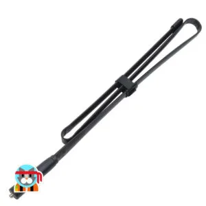 Antena táctica CS plegable SMA hembra de doble banda 144/430MHz de 108 cm para Baofeng