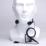 Micro gorge 2 broches avec écouteur PTT pour Motorola