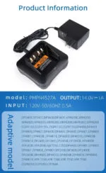 Pengisi Daya Motorola PMPN4527A untuk Walkie Talkie