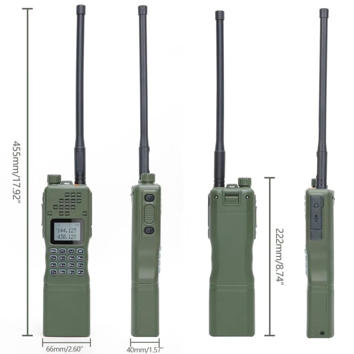 Clarigo AR-152 Intercom Aviation maritime frequency dual UV83 One key frequency anti-drop dust wireless copy tape radio