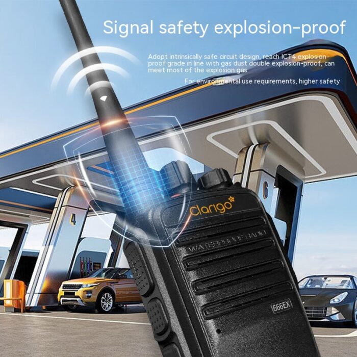 Clarigo DP-666EX explosion-proof walkie-talkie Waterproof