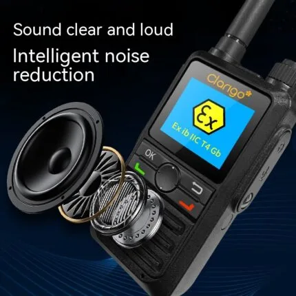 Clarigo DP-89EX Rádio 4G à Prova de Explosão (T4)