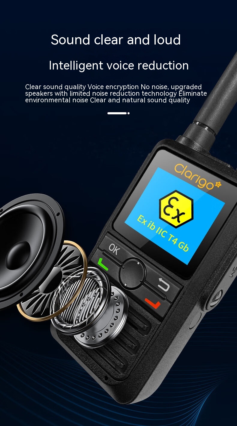 Clarigo DP-89EX walkie-talkie explosion-proof 4G national intercom