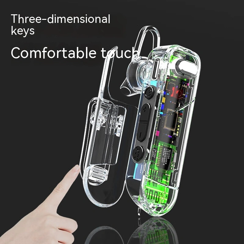 Clarigo Mini ear-mounted walkie-talkie KYX668 Type-c charging port Long life (15) Clarigo KYX668 Mini Rádio de Ouvido, Type-C