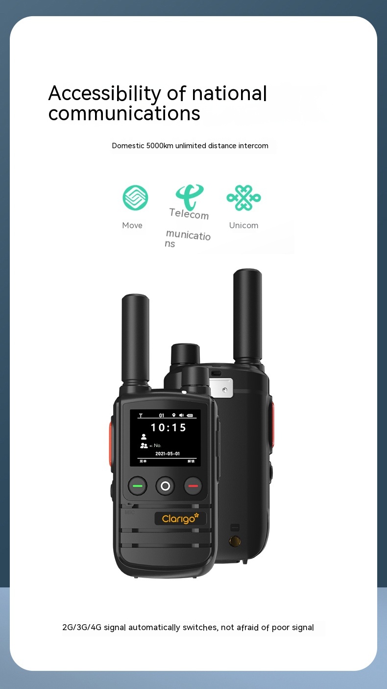 Clarigo walkie-talkie 4G KYX-998