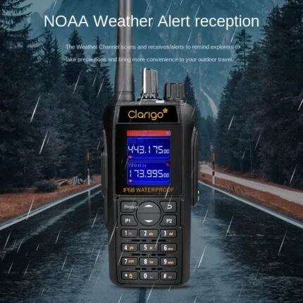 Walkie Talkie Clarigo DM668 15W Dual-Band IP68