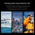 Talkie-walkie Clarigo DM668 bi-bande 15 W IP68