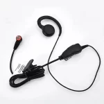 G Shape Swivel Earpiece for Motorola, Headset PTT