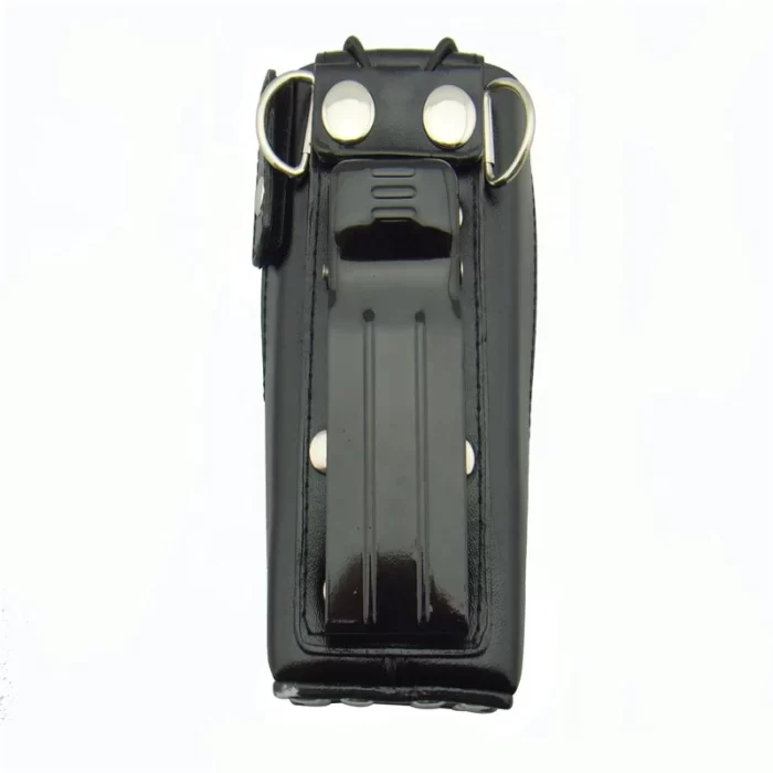 Hard Leather Case for Motorola Two Way Radio