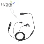 Hytera Radio EAN18 three wire transparent tube monitoring headphones