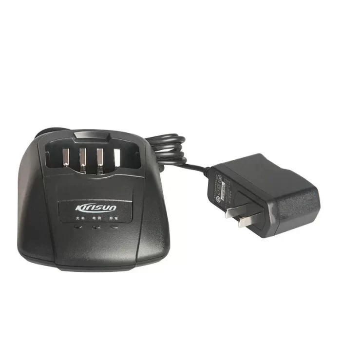 Kirisun-Rapid Desktop Charger with AC Adapter for Two Way Radios, KBC-42S