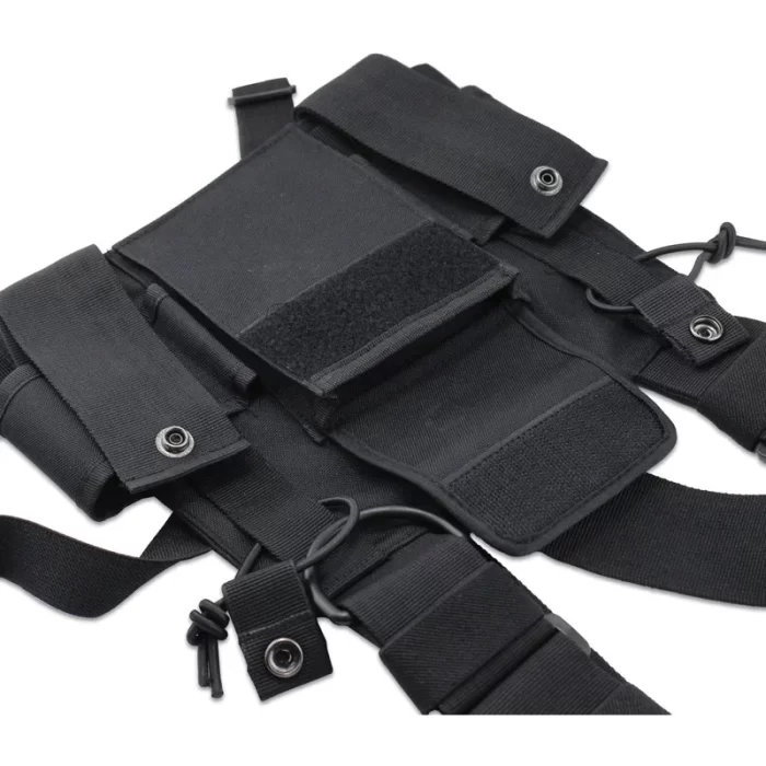 Portable Radio Chest Case Harness Vest