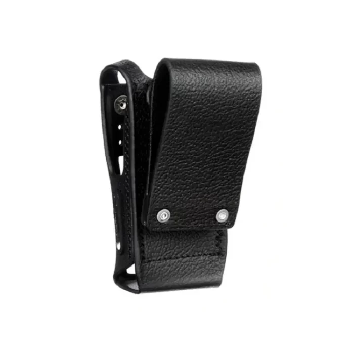 Portable Walkie Talkie Hard Leather Carry Case