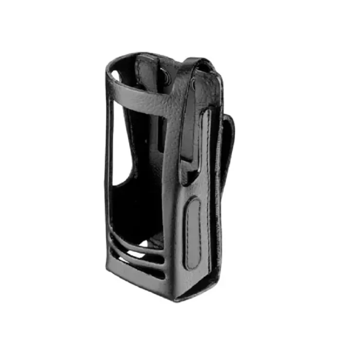 Portable Walkie-talkie Hard Leather Carry Case