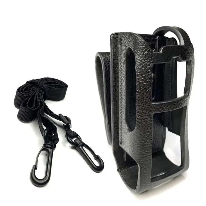 حقيبة حمل جلدية صلبة لراديو ثنائي الاتجاه مع حلقة حزام walkie talkie MTP3100 MTP3150 MTP3200 MTP3250 MTP3550