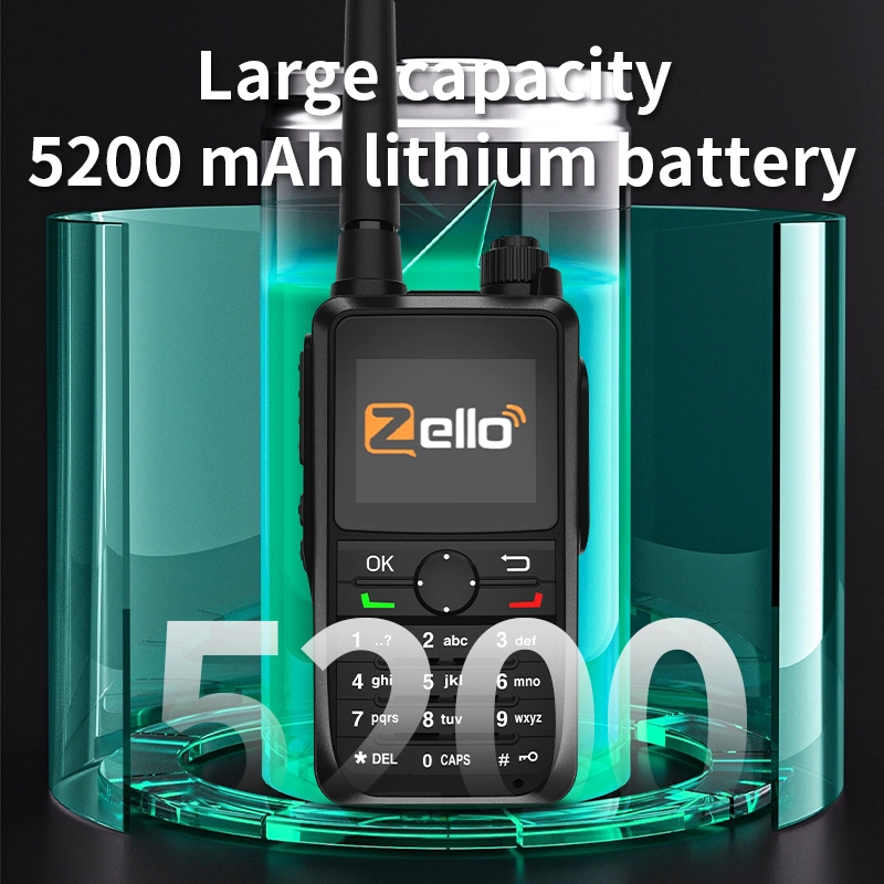 Zello DG6300 PoC Walkie Talkie, GPS IP67 Impermeable