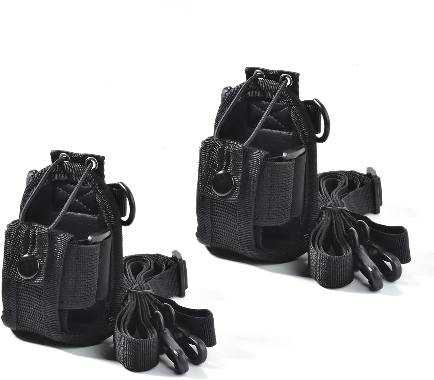 Baofeng UV-5R mini carried in a shoulder holster pouch