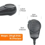 Micro dynamique PTT 8 broches pour IC-M700/IC-M710 SSB