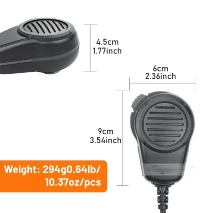 Mikrofon Dinamis PTT 8-Pin untuk IC-M700/IC-M710 SSB