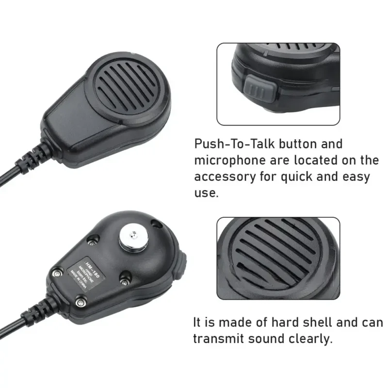 Hm-180 Two Way Radio - detail view