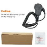 Micro dynamique PTT 8 broches pour IC-M700/IC-M710 SSB
