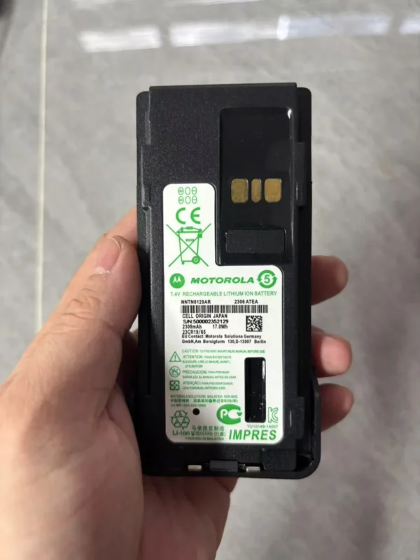 Baterai IMPRES NNTN8129A 2350mAh Motorola APX1000 P8660