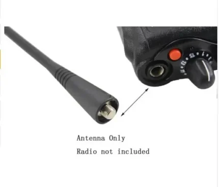Antenne UHF noire PMAE4069 403-450MHz pour Motorola DP & XPR