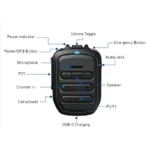 Micrófono de altavoz inalámbrico PMMN4127 IP67 para WM500 R7