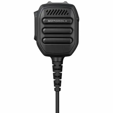 Motorola PMMN4131 Two Way Radio - front view Windporting IMPRES Mikrofon PMMN4131 für Motorola R7 Serie