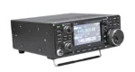 Detail shot of the IC-9700 all mode VHF UHF 1200MHz mobile transceiver