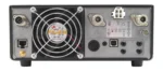 Close-up of the IC-9700 all mode VHF UHF 1200MHz mobile transceiver