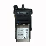 Detail shot of the APX6000-compatible waterproof DMR handheld radio