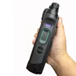 Close-up of the APX6000-compatible waterproof DMR handheld radio