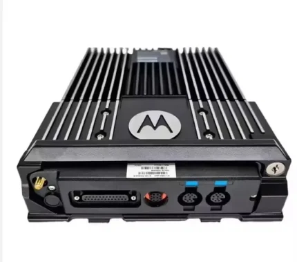 Front view of the APX7500 waterproof DMR mobile car radio