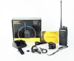 Detail shot of the Baofeng AD-1904D 8W UHF digital handheld two way radio