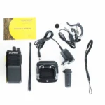 Package contents of the Baofeng AD-1904D 8W UHF digital handheld two way radio