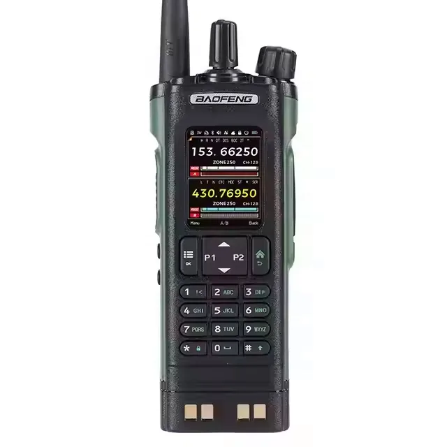 Tw Baofeng Dm 32uv Two Way Radio Radio numérique Baofeng DM-32UV 10W GPS 1000 canaux AM FM