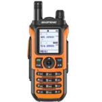 Front view of the Baofeng UV-21 Pro V2 tri-band handheld amateur radio