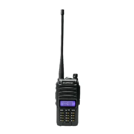 Front view of the Baofeng UV-A58S dual band handheld walkie talkie