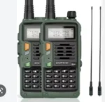 Baofeng UV-S9 Plus dual band VHF UHF two way radio held in hand